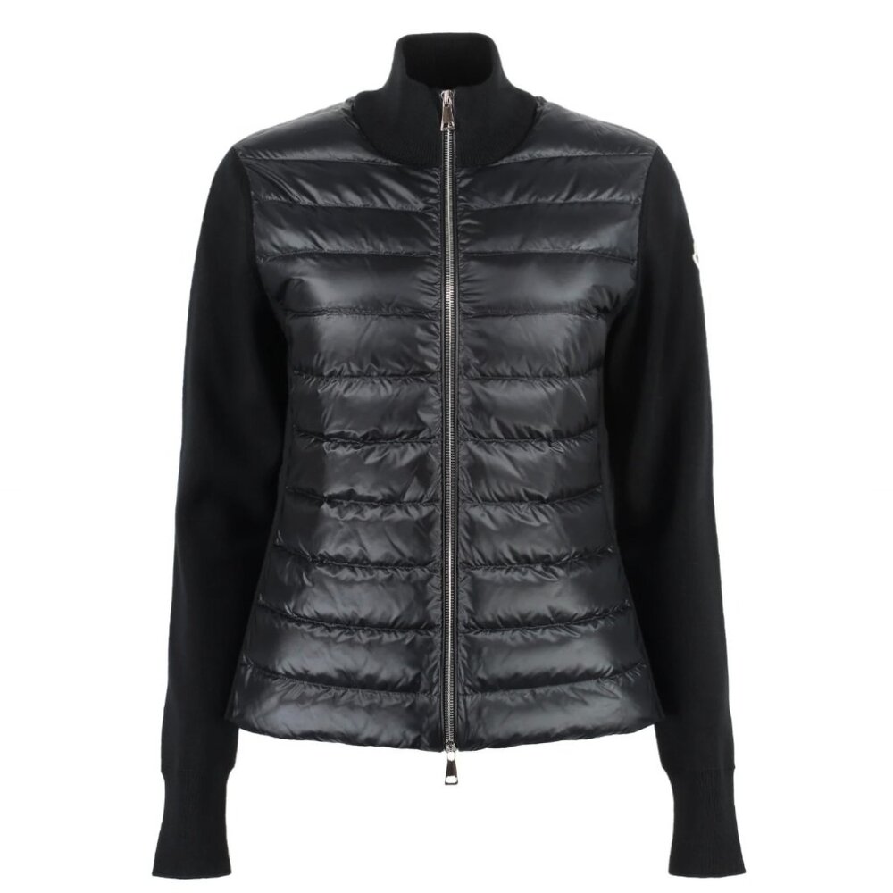 Moncler Quilted Cardigan Jacket